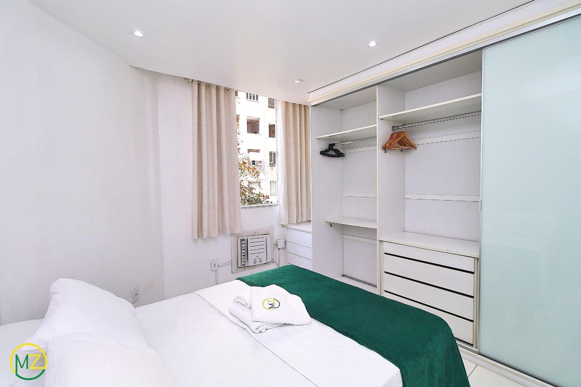 Studio Com Vista Lateral Para O Mar Em Copacabana 리오데자네이루 외부 사진