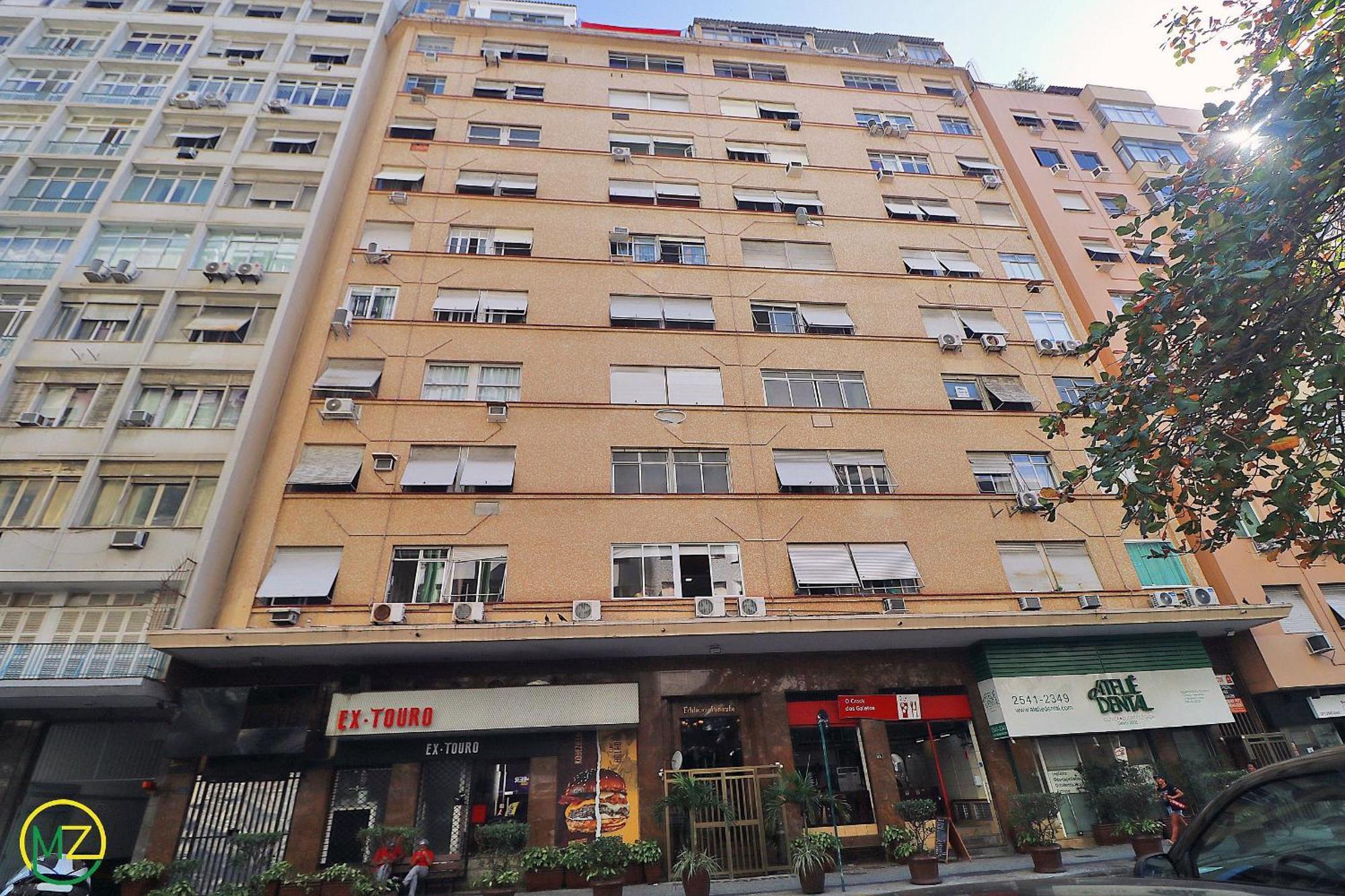Studio Com Vista Lateral Para O Mar Em Copacabana 리오데자네이루 외부 사진